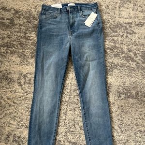 7 For All Mankind No Filter Ultra High Rise Skinny Jeans